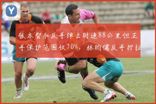 张本智和反手弹击时速88公里但正手保护范围仅70%，林昀儒反手拧拉落点深度超1米